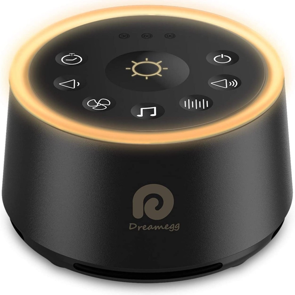 White Noise Machine for Sleeping with 24 Calming Sound, Ambient Nightlight - Picture 1 of 5